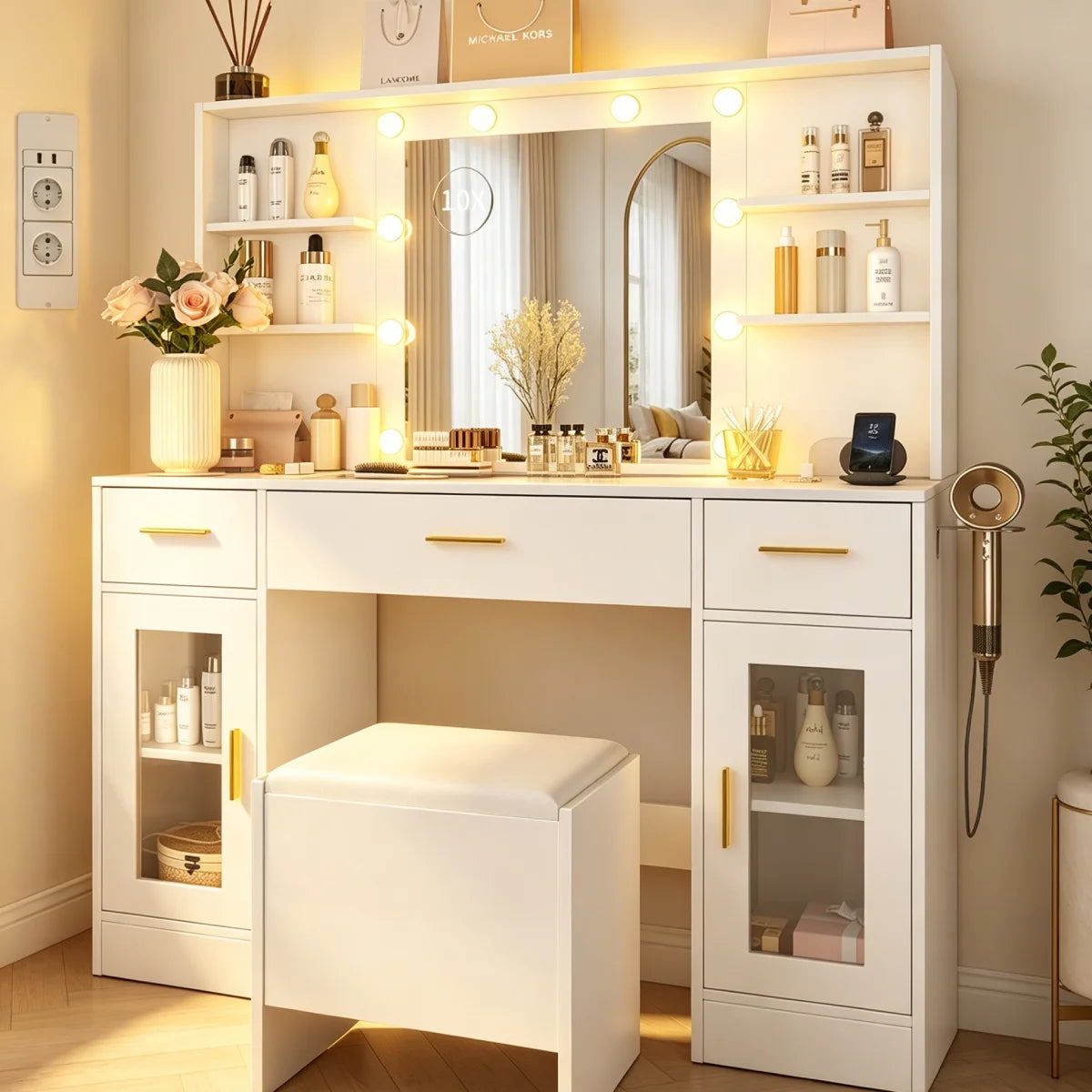 Coiffeuse Cristal - vue 4