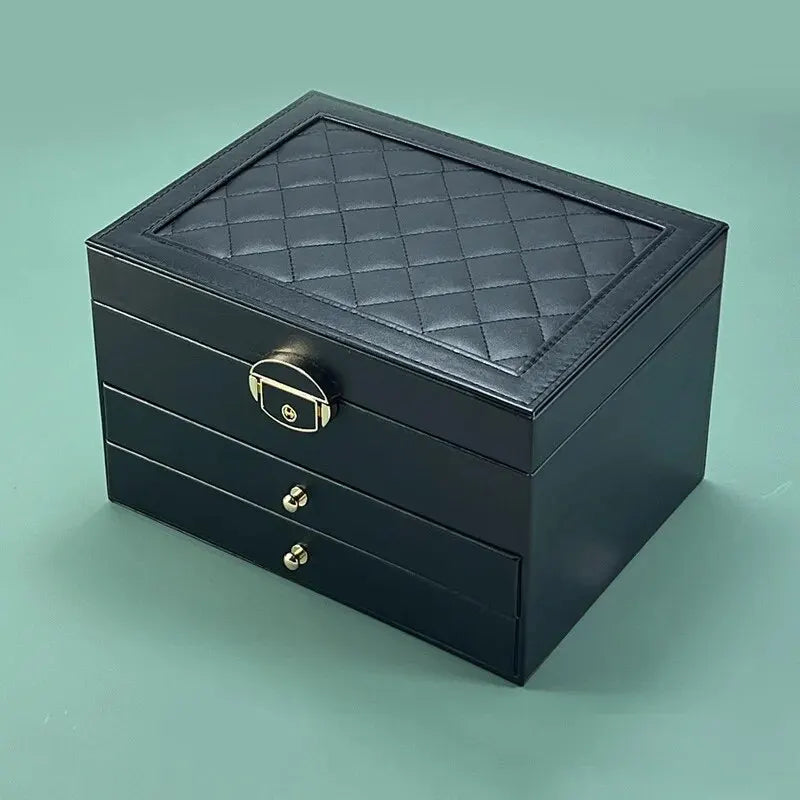 Boite a bijoux cuir - vue 5